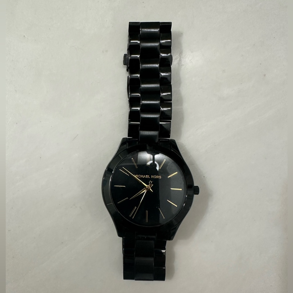Michael Kors Matte black watch